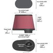 Load image into Gallery viewer, Airaid Dodge 5.9/6.7L DSL / Ford 6.0L DSL Kit Replacement Air Filter - Additional View 11