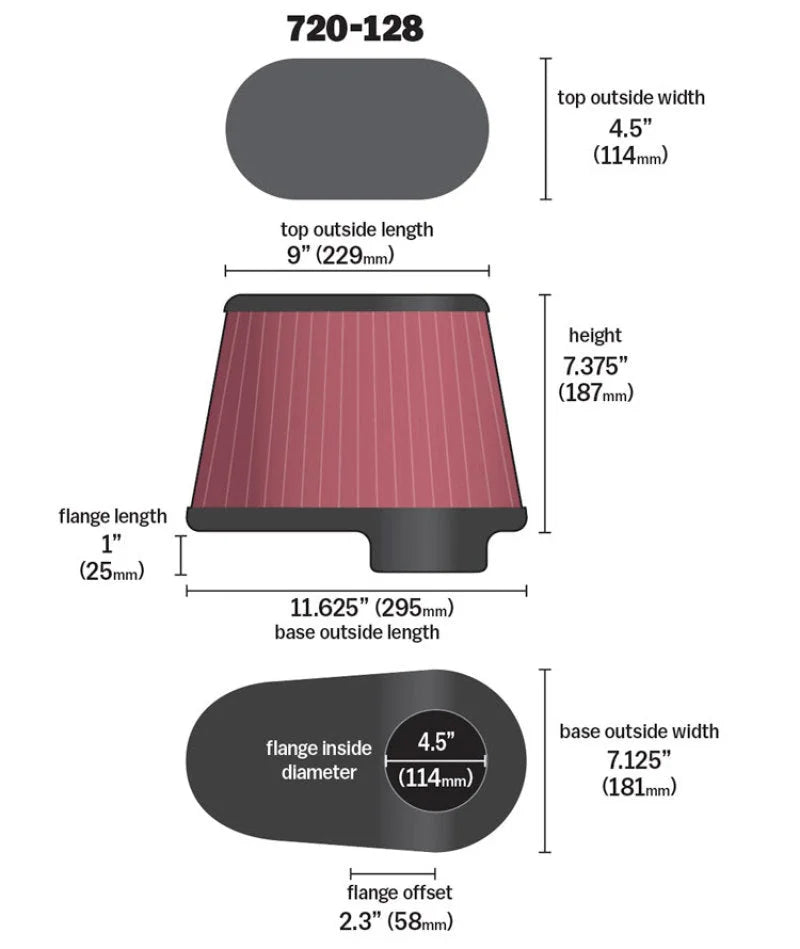 Airaid Dodge 5.9/6.7L DSL / Ford 6.0L DSL Kit Replacement Air Filter - Additional View 11