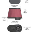 Load image into Gallery viewer, Airaid Dodge 5.9/6.7L DSL / Ford 6.0L DSL Kit Replacement Air Filter - Additional View 7