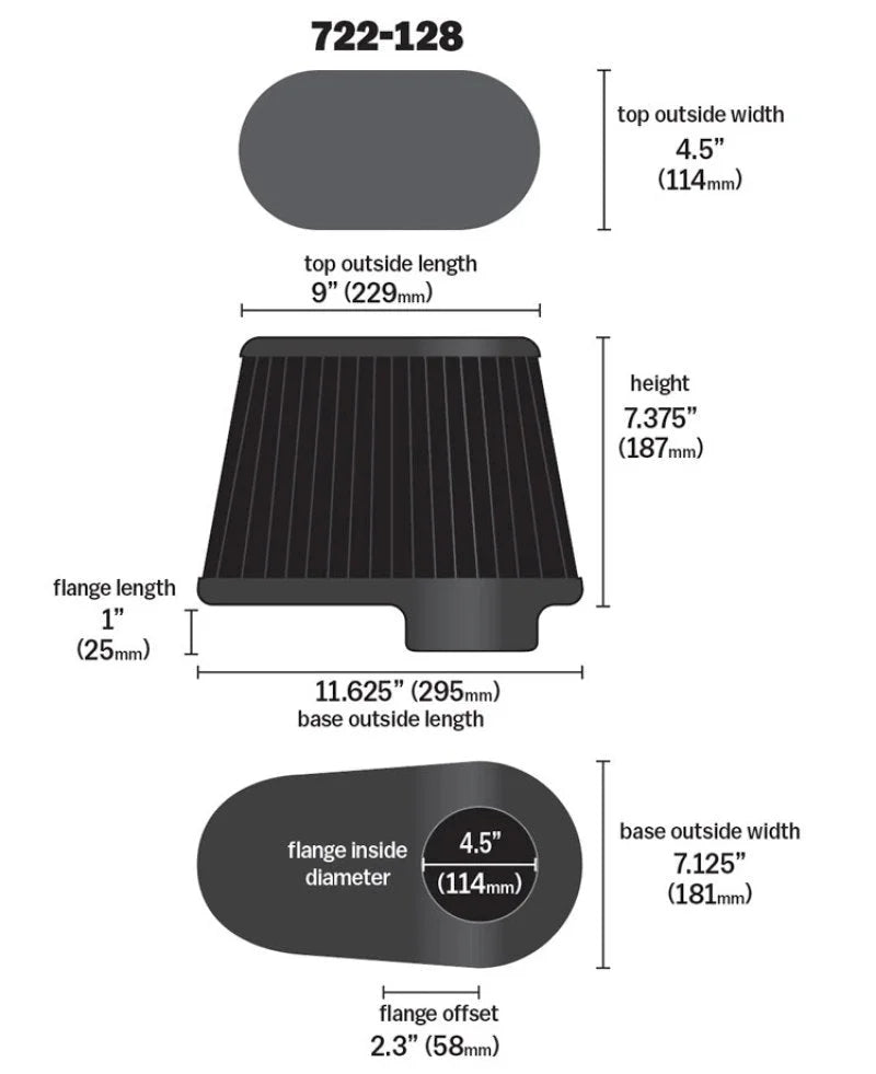 Airaid Dodge 5.9/6.7L DSL / Ford 6.0L DSL Kit Replacement Air Filter - Additional View 11