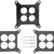 Load image into Gallery viewer, Airaid Holley 4150/4160 Series/ Edelbrock Sq. Flange/ OE Sq. Flange 4BBL PowerAid TB Spacer - Back View