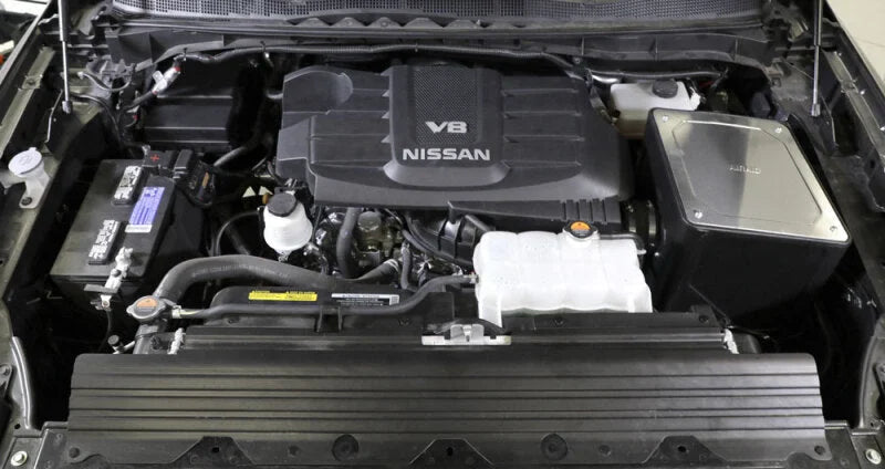 Airaid Intake Kit fits 2017-2018 Nissan Titan Xd 5.6L V8 - Side View