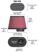 Load image into Gallery viewer, Airaid Kit Filter - Side View
