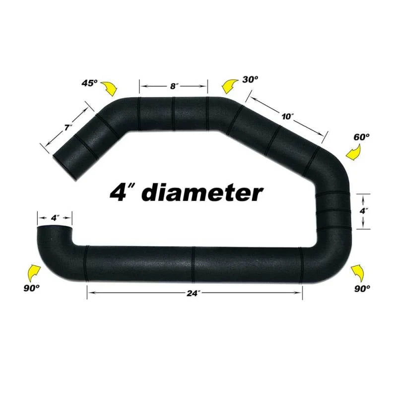 Airaid U-Build-It - 4in Intake Tube - Main Product View