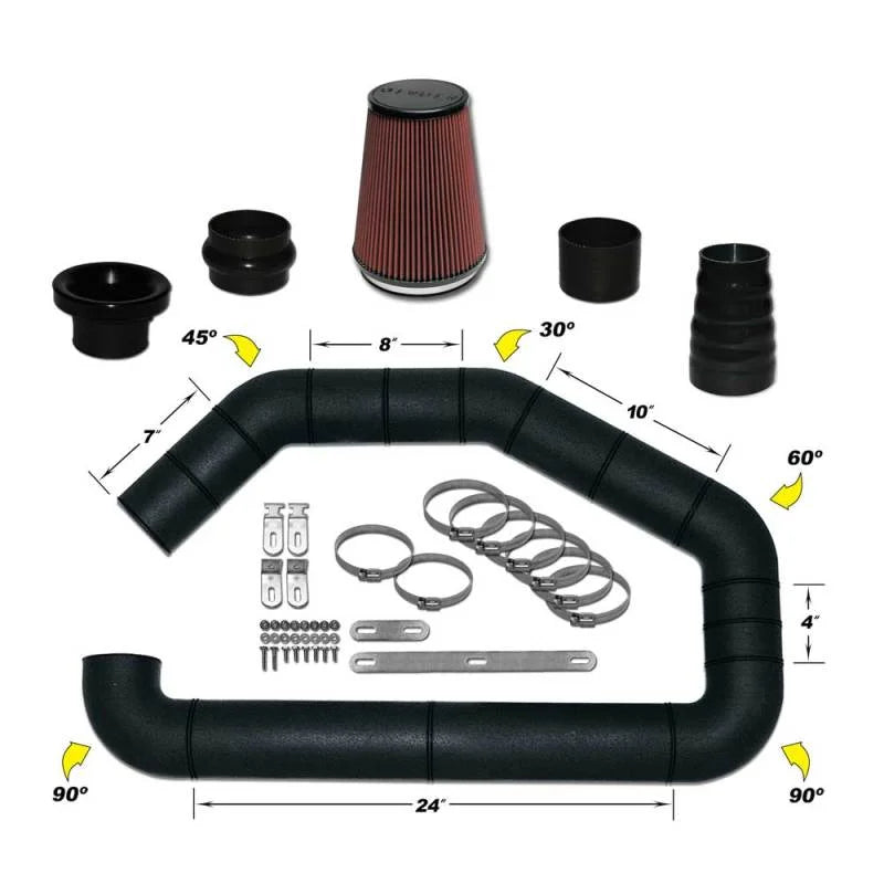 Airaid U-Build-It - Universal 4in Master Kit II w/700-469 9in Filter - Main Product View