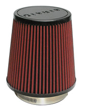 Load image into Gallery viewer, Airaid Universal Air Filter - Cone 3 1/2 x 6 x 4 5/8 x 6 w/ Short Flange - Main Product View