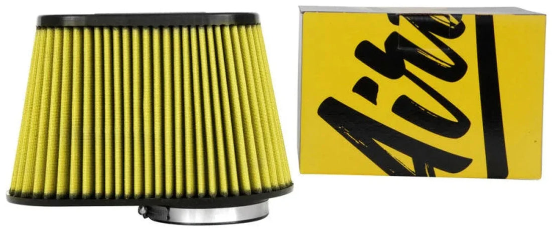 Airaid Universal Air Filter - Cone 4-1/2in FLG x 11-1/2x7in B 9x 4-1/2in T x 7-1/4in H - SFA - Installation View