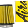 Load image into Gallery viewer, Airaid Universal Air Filter - Cone 4in Flange x 6in Base x 4-5/8in Top x 7in Height - Synthaflow - Back View
