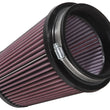 Load image into Gallery viewer, Airaid Universal Air Filter - Cone 5in FLG x 6-1/2in B x 4-3/4in T x 7-9/16in H - Main Product View