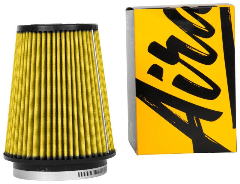 Airaid Universal Air Filter - Cone 5in Flange x 6-1/2in Base x 4-3/4in Top x 7-9/16in Height - Installation View