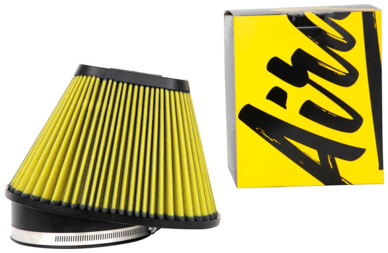 Airaid Universal Air Filter - Cone 6in F x 10-1/4x7-1/4in B x 5-1/2x2-1/2in T x 6-1/2in H -Synthamax - Installation View