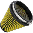 Load image into Gallery viewer, Airaid Universal Air Filter - Cone 6in F x 9x7-1/4in B x 6-1/4x3-3/4in T x 7in H - Synthamax - Side View