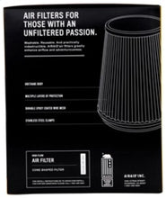 Load image into Gallery viewer, Airaid Universal Air Filter - Cone 6in FLG x 7-1/4in B x 5in T x 7in H - Additional View 11