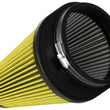 Load image into Gallery viewer, Airaid Universal Air Filter - Cone 6in FLG x 9-1/2x7-1/2in B x 6-3/8x3-3/4in Tx9-1/2in H Synthamax - Side View