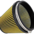 Load image into Gallery viewer, Airaid Universal Air Filter - Cone 6in Flange x 7-1/2in Base x 3-7/8in Top x 6in Height - Side View