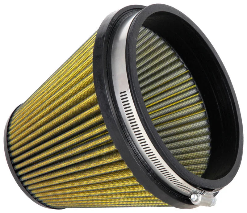 Airaid Universal Air Filter - Cone 6in Flange x 7-1/2in Base x 3-7/8in Top x 6in Height - Side View