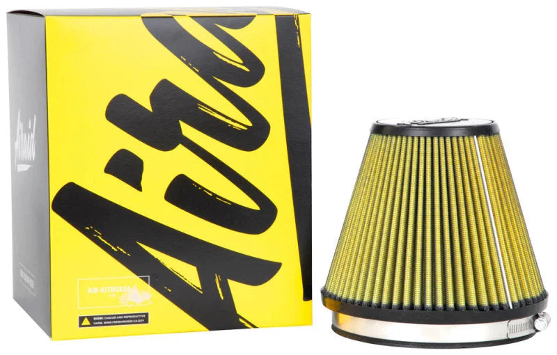Airaid Universal Air Filter - Cone 6in Flange x 7-1/2in Base x 3-7/8in Top x 6in Height - Installation View