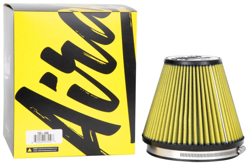 Airaid Universal Air Filter - Cone 6in Flange x 7-1/2in Base x 3-7/8in Top x 6in Height - Installation View
