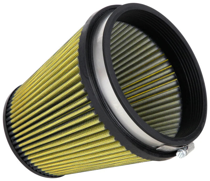 Airaid Universal Air Filter - Cone 6in Flange x 7-1/4in Base x 5in Top x 7in Height - Side View