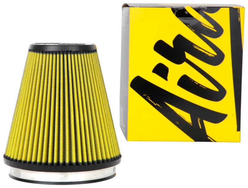 Airaid Universal Air Filter - Cone 6in Flange x 7in Base x 4-3/8in Top x 7in Height - Synthamax - Installation View