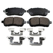 Load image into Gallery viewer, Akebono ACT1454 fits Ford Fiesta - Side View