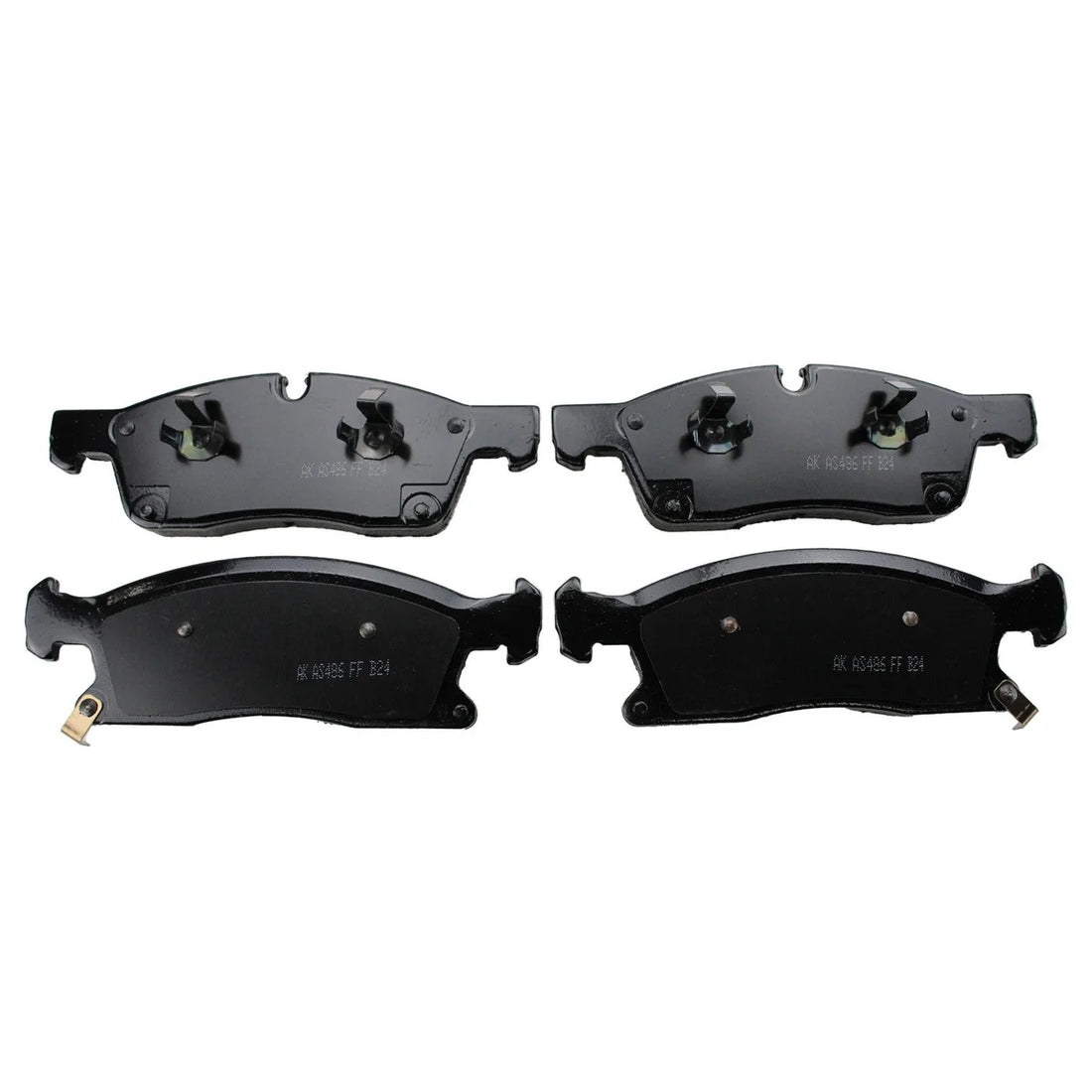 Akebono Brake Pad Front ACT1455 fits 2011-2020 Dodge Durango / Jeep - Installation View
