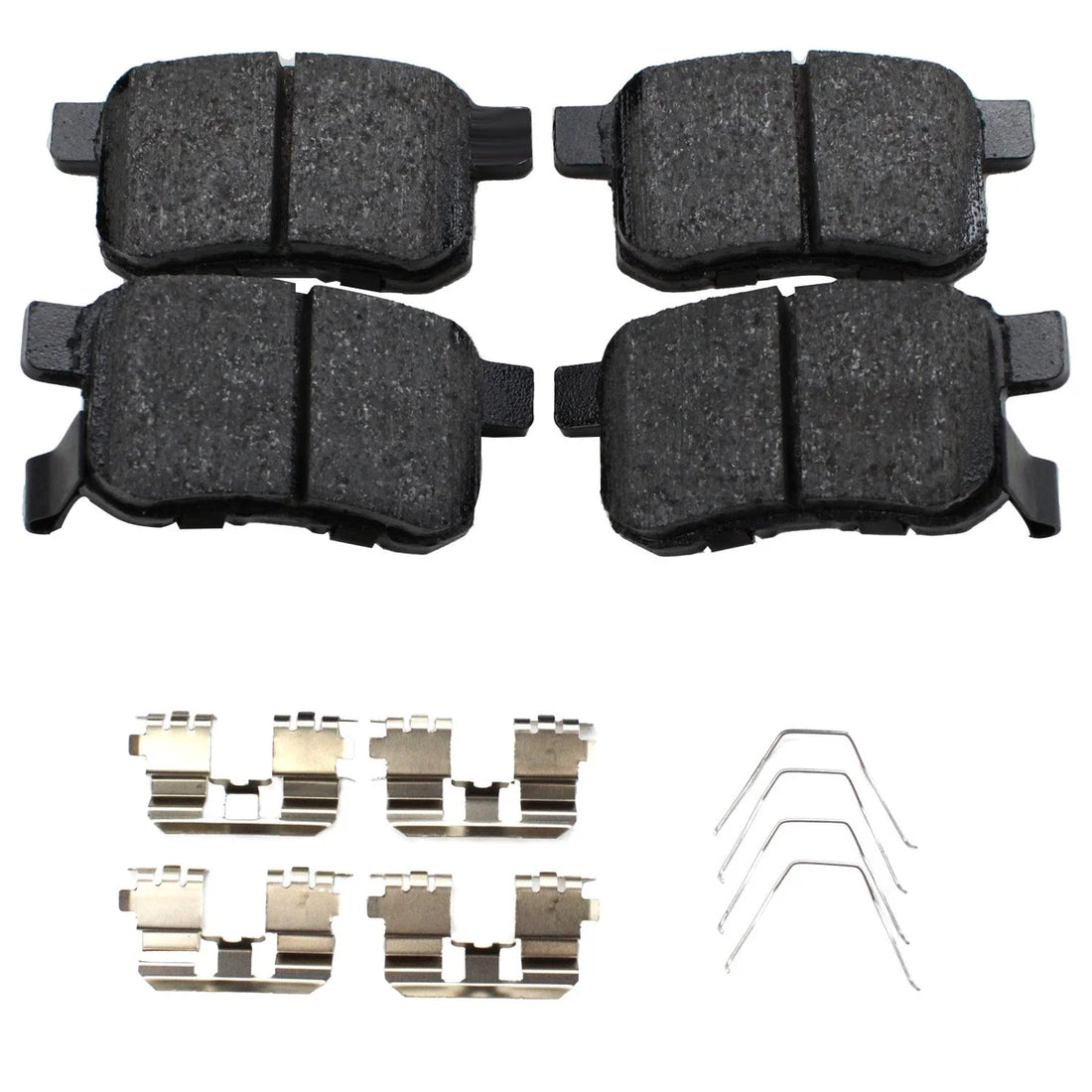 Akebono Brake Pads ACT1336A fits 2009-2014 Acura TSX / 2008-2017 Honda Accord - Back View