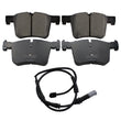 Load image into Gallery viewer, Akebono Brake Pads Front EUR1561A fits 2014-2016 BMW 228i / 2015-2016 BMW 228i xDrive - Side View