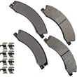 Load image into Gallery viewer, Akebono Brake Pads Front GM SDF1411