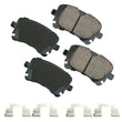 Load image into Gallery viewer, Akebono EURO Brake Pad Set EUR 1018B - Side View