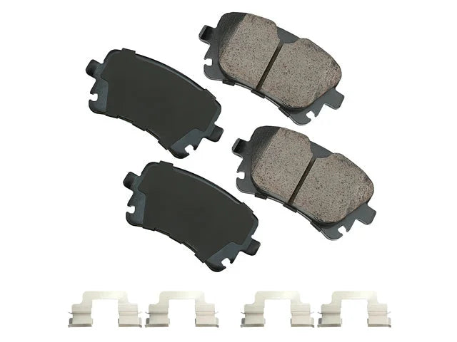 Akebono EURO Brake Pad Set EUR 1018B - Side View