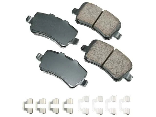 Akebono EURO Brake Pad Set EUR 1307A - Side View