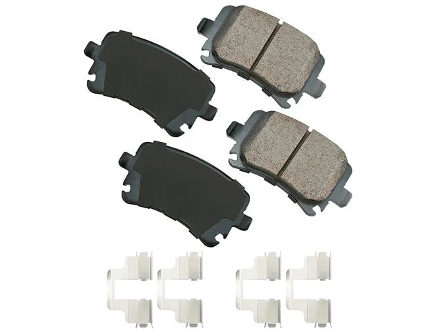 Akebono EURO Brake Pad Set EUR 1348A - Side View