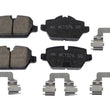 Load image into Gallery viewer, Akebono EURO Brake Pad Set EUR 1554 - Side View