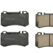 Load image into Gallery viewer, Akebono EURO Brake Pad Set EUR 603 - Side View