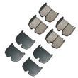 Load image into Gallery viewer, Akebono EURO Brake Pad Set EUR 983 - Side View