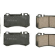 Load image into Gallery viewer, Akebono EURO Brake Pad Set EUR 984 - Side View