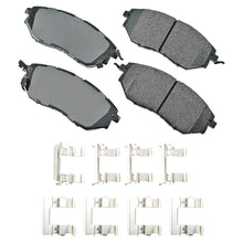 Load image into Gallery viewer, Akebono ProACT Ultra-Premium Bra ke Pads - Front ACT1078A
