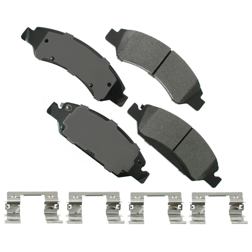 Akebono ProACT Ultra-Premium Bra ke Pads - Front ACT1363