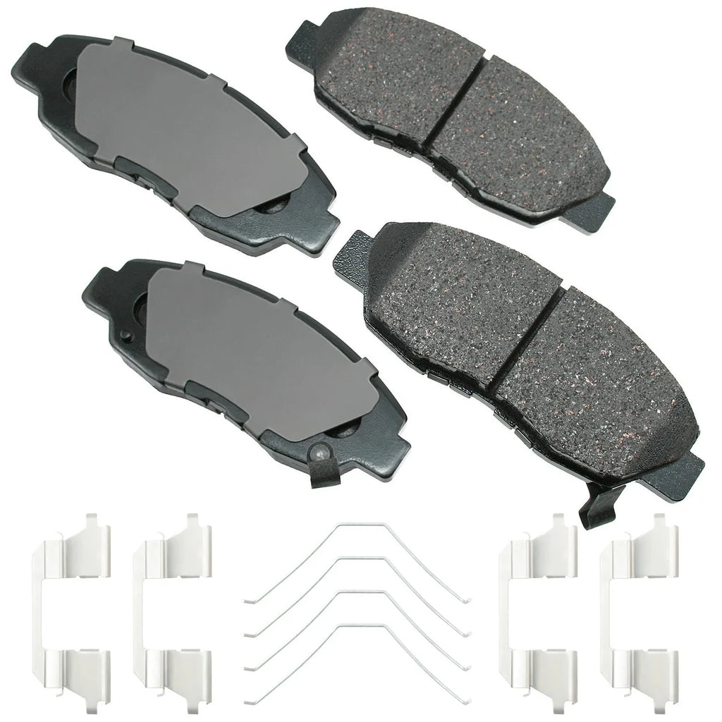 Akebono ProACT Ultra-Premium Bra ke Pads - Front ACT465B