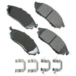 Load image into Gallery viewer, Akebono ProACT Ultra-Premium Bra ke Pads - Front ACT888A