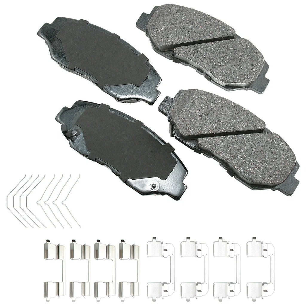 Akebono ProACT Ultra-Premium Bra ke Pads - Front ACT914A