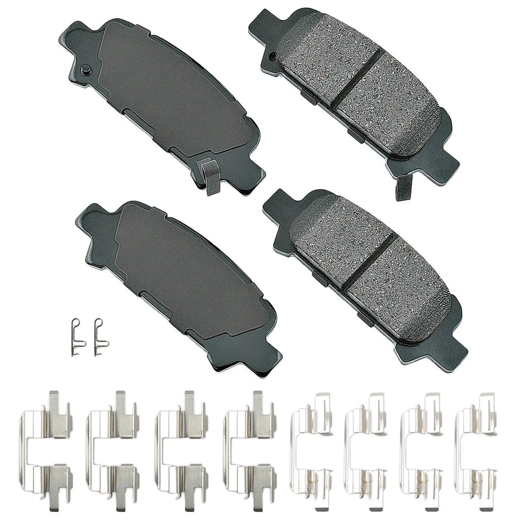 Akebono ProACT Ultra-Premium Bra ke Pads - Rear ACT770A