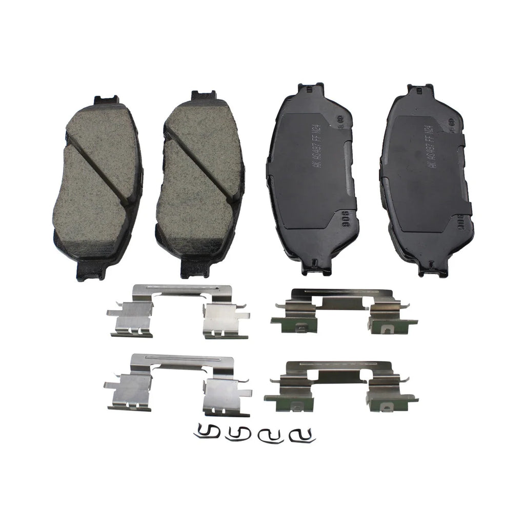 Akebono ProACT Ultra-Premium Brake Pads - Front ACT906B - Side View
