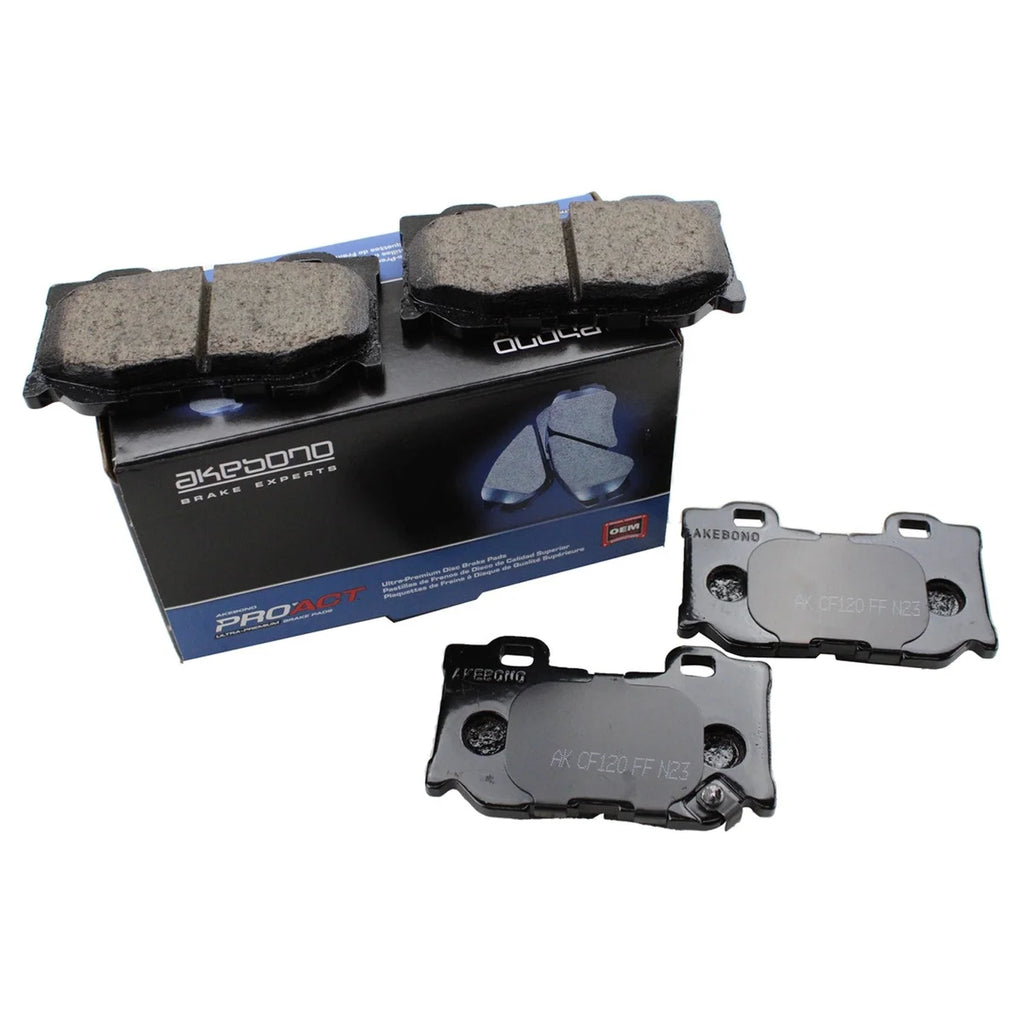 Akebono ProACT Ultra-Premium Brake Pads - Rear ACT1347 fits 2008-2016 Infiniti - Main Product View