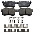 Load image into Gallery viewer, Akebono ProACT Ultra-Premium Brake Pads - Rear ACT537A fits Acura - Side View