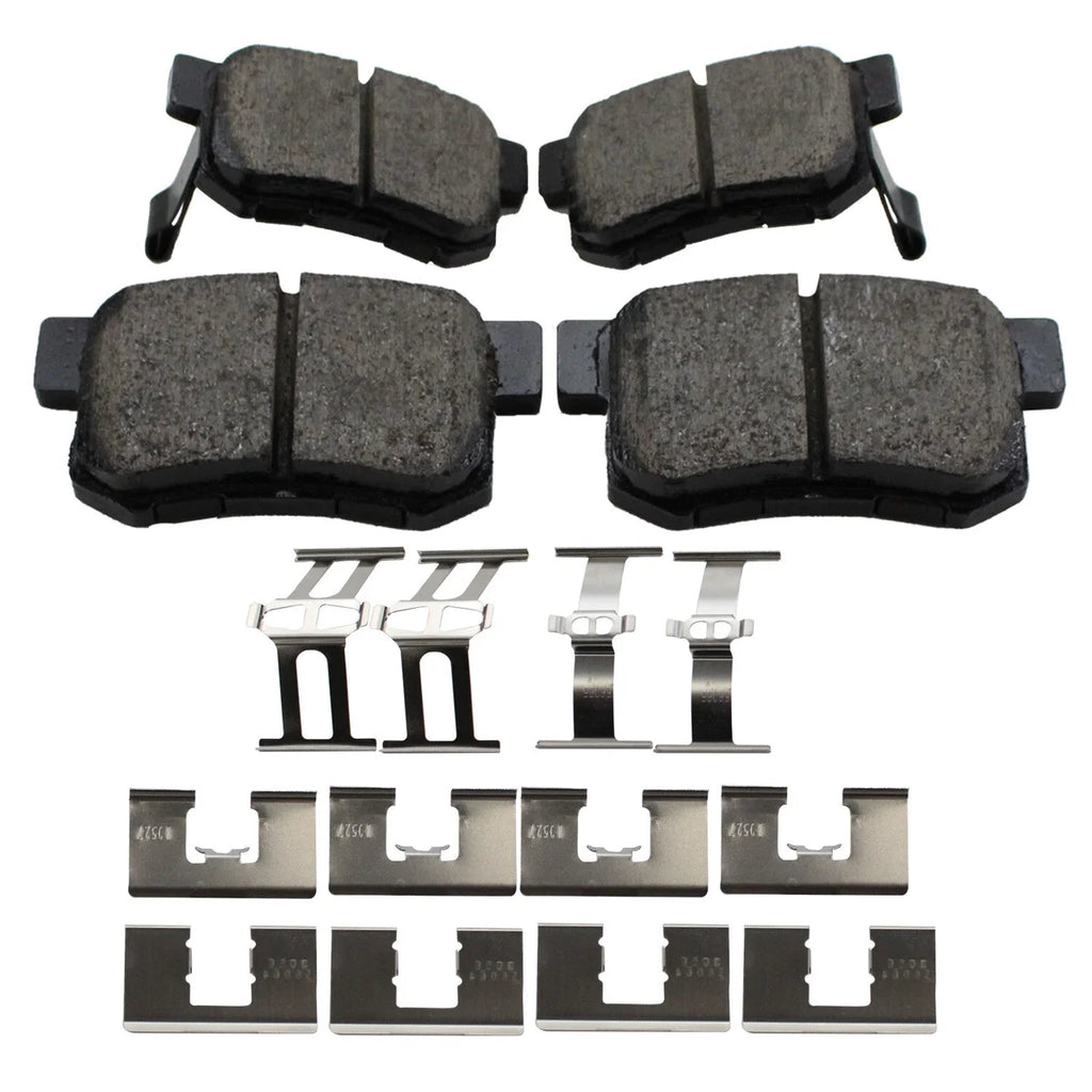 Akebono ProACT Ultra-Premium Brake Pads - Rear ACT537A fits Acura - Installation View