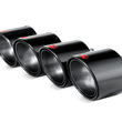 Load image into Gallery viewer, Akrapovic 06-13 Chevrolet Corvette ZO6/ZR1 (C6) Tail Pipe Set (Carbon 125 mm) - Main Product View
