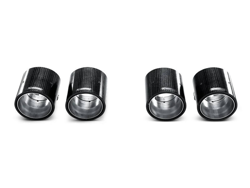 Akrapovic 07-13 BMW M3 (E90/E92/E93) Tail Pipe Set (Carbon) - Main Product View