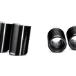 Load image into Gallery viewer, Akrapovic 07-13 BMW M3 (E90/E92/E93) Tail Pipe Set (Carbon) - Installation View